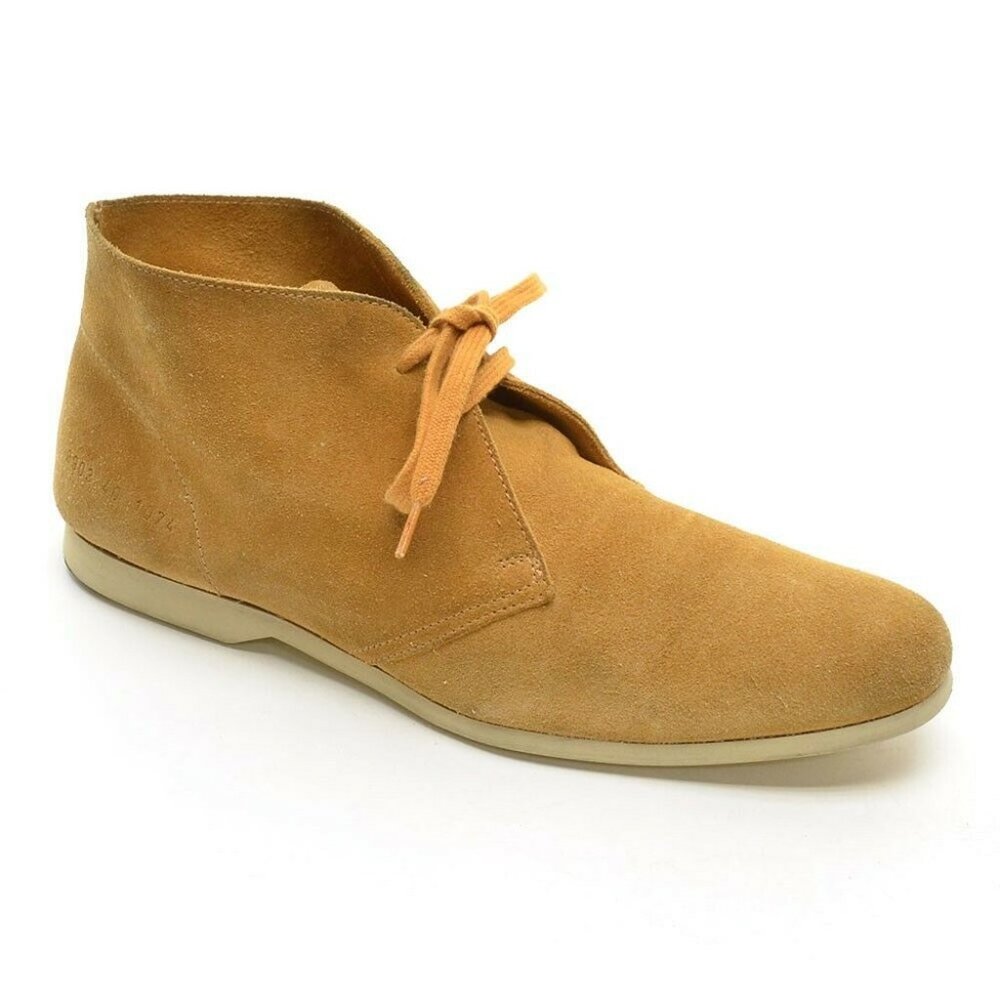 Common Projects Wheat Suede Desert Chukka Boots 40